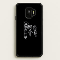 Cor Outline  - Halloween Phone Case for Galaxy S9