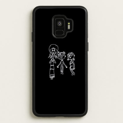 Cor Outline  - Halloween Phone Case for Galaxy S9