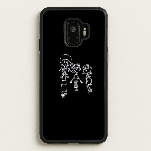 Cor Outline  - Halloween Phone Case for Galaxy S9