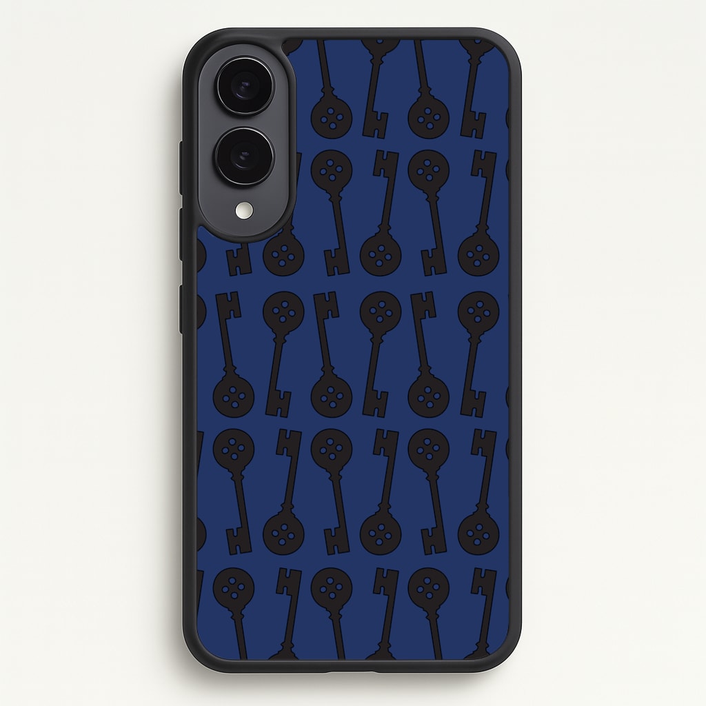 Key Pattern  - Halloween Phone Case for Galaxy S25 Edge