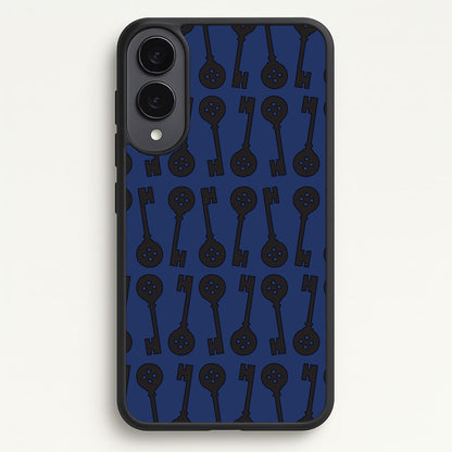 Key Pattern  - Halloween Phone Case for Galaxy S25 Edge