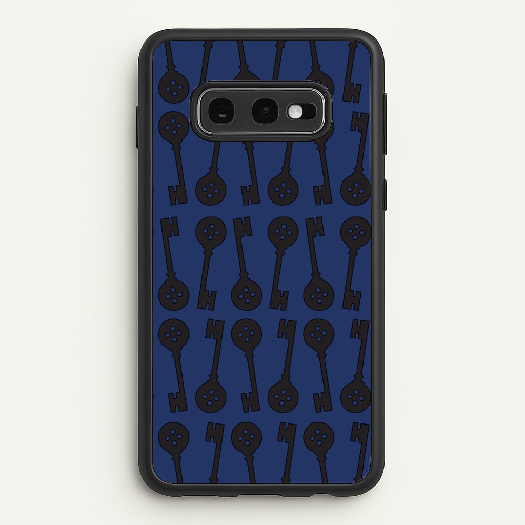 Key Pattern  - Halloween Phone Case for Galaxy S10e