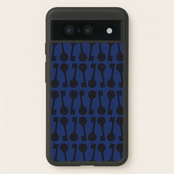 Key Pattern  - Halloween Phone Case for Google Pixel 8