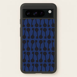 Key Pattern  - Halloween Phone Case for Google Pixel 8 Pro