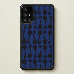 Key Pattern  - Halloween Phone Case for Galaxy A71