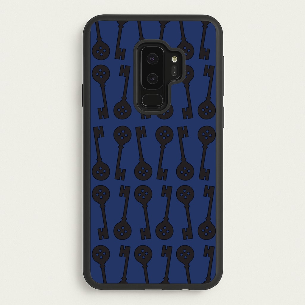 Key Pattern  - Halloween Phone Case for Galaxy S9 Plus