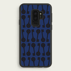 Key Pattern  - Halloween Phone Case for Galaxy S9 Plus