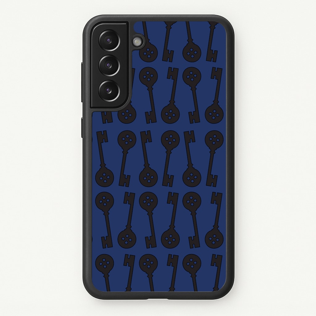Key Pattern  - Halloween Phone Case for Galaxy S21