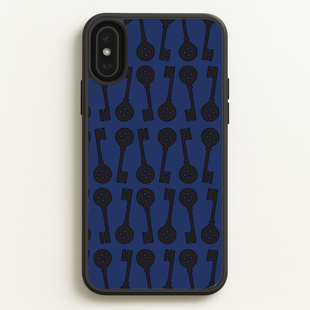 Key Pattern  - Halloween Phone Case for iPhone XS Max