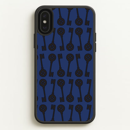 Key Pattern  - Halloween Phone Case for iPhone XS Max