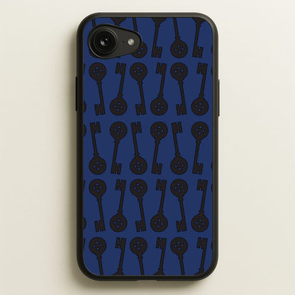 Key Pattern  - Halloween Phone Case for iPhone 16e