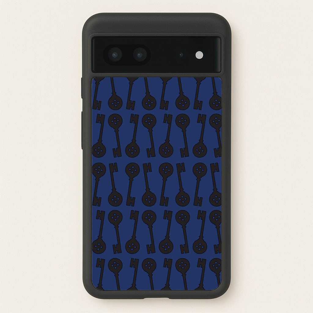 Key Pattern  - Halloween Phone Case for Google Pixel 7