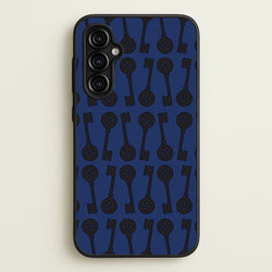 Key Pattern  - Halloween Phone Case for Galaxy A54