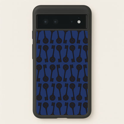Key Pattern  - Halloween Phone Case for Google Pixel 6