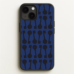 Key Pattern  - Halloween Phone Case for iPhone 13 Mini