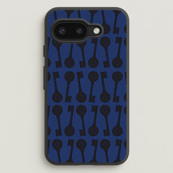 Key Pattern  - Halloween Phone Case for Google Pixel 9a