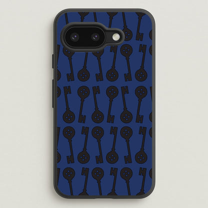 Key Pattern  - Halloween Phone Case for Google Pixel 9a