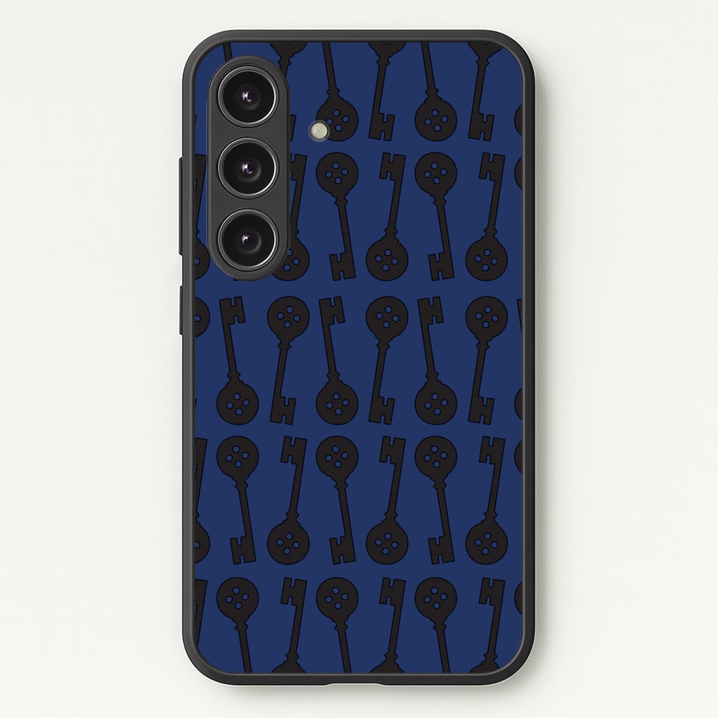 Key Pattern  - Halloween Phone Case for Galaxy S25