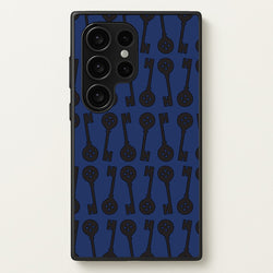 Key Pattern  - Halloween Phone Case for Galaxy S24 Ultra