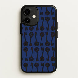 Key Pattern  - Halloween Phone Case for iPhone 12 / 12 Pro