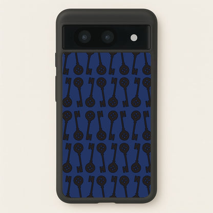Key Pattern  - Halloween Phone Case for Google Pixel 8a