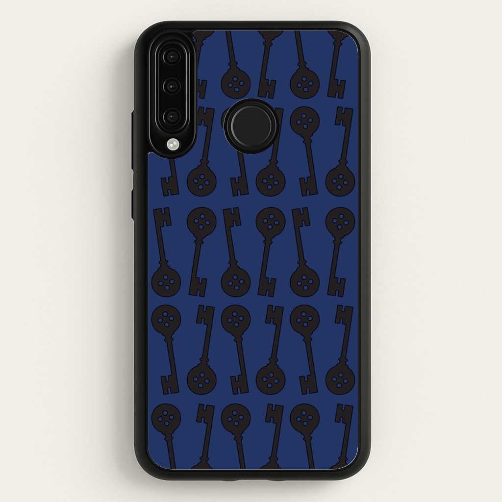 Key Pattern  - Halloween Phone Case for Huawei P30 Lite
