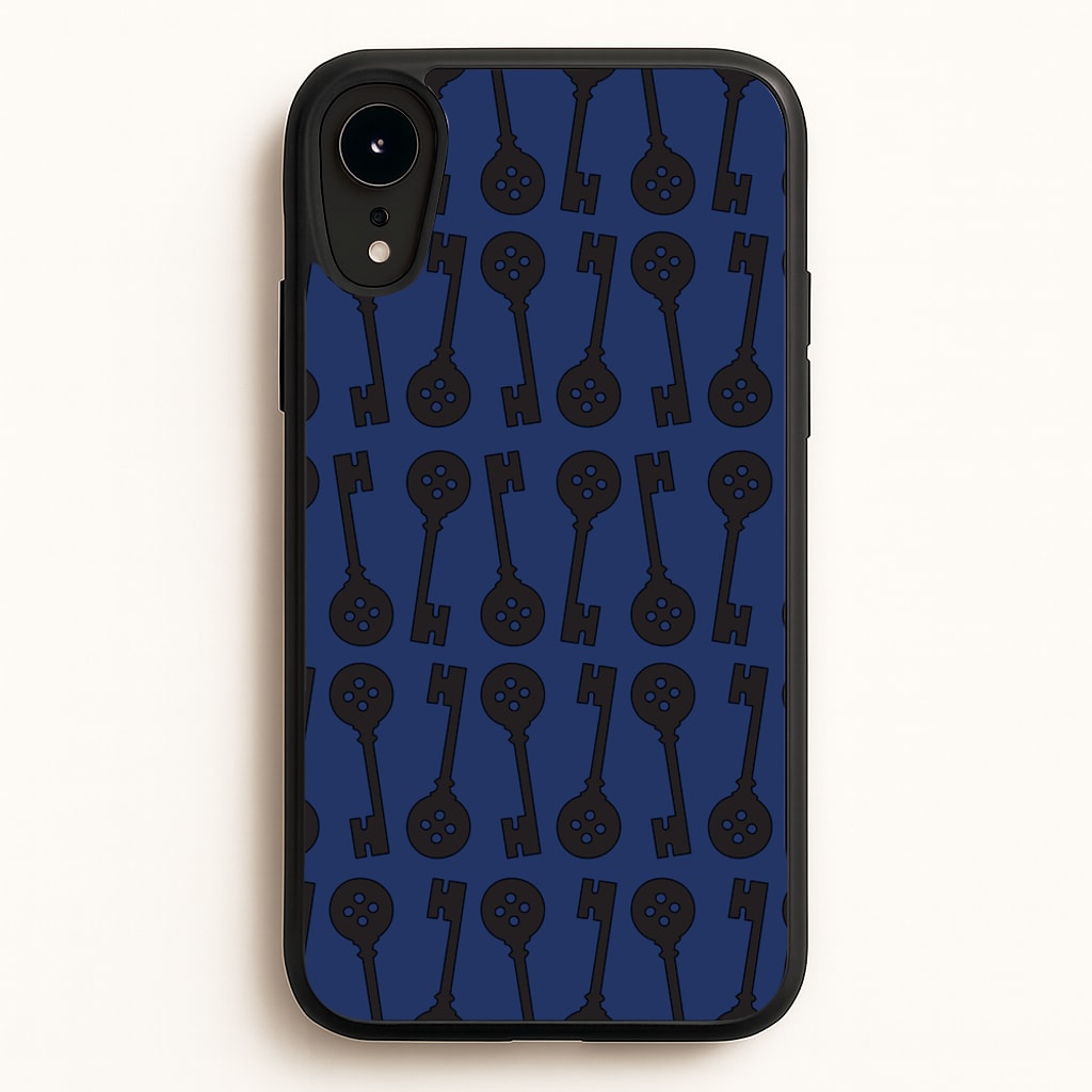 Key Pattern  - Halloween Phone Case for iPhone XR