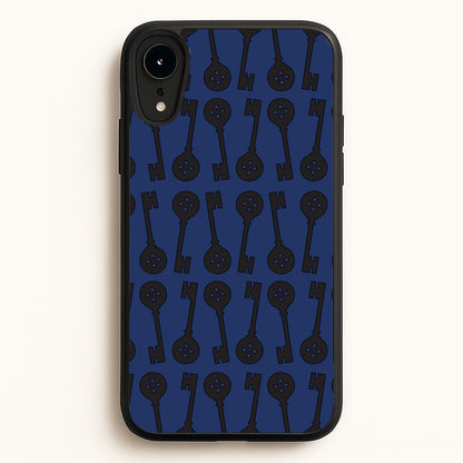 Key Pattern  - Halloween Phone Case for iPhone XR