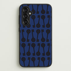 Key Pattern  - Halloween Phone Case for Galaxy A14