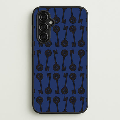 Key Pattern  - Halloween Phone Case for Galaxy A14