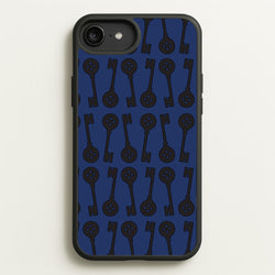 Key Pattern  - Halloween Phone Case for iPhone 6 Plus / 7 Plus / 8 Plus