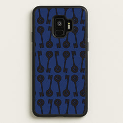 Key Pattern  - Halloween Phone Case for Galaxy S9