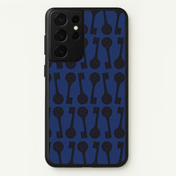 Key Pattern  - Halloween Phone Case for Galaxy S21 Ultra