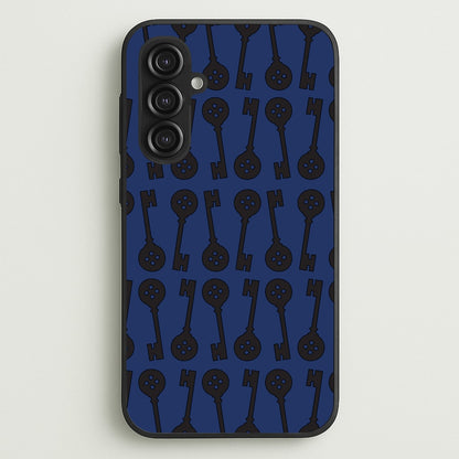 Key Pattern  - Halloween Phone Case for Galaxy S23FE