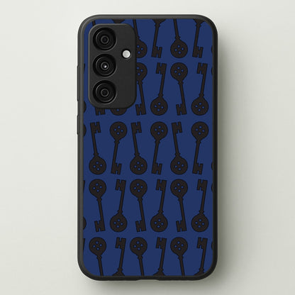 Key Pattern  - Halloween Phone Case for Galaxy A15