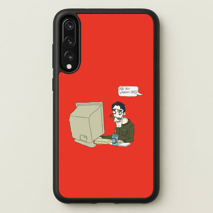 Are You Winning Dad  - Halloween Phone Case for Huawei P20 Pro