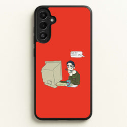 Are You Winning Dad  - Halloween Phone Case for Galaxy A36