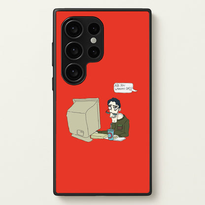 Are You Winning Dad  - Halloween Phone Case for Galaxy S24 Ultra