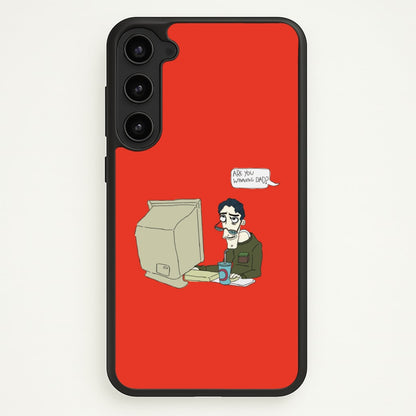 Are You Winning Dad  - Halloween Phone Case for Galaxy S23