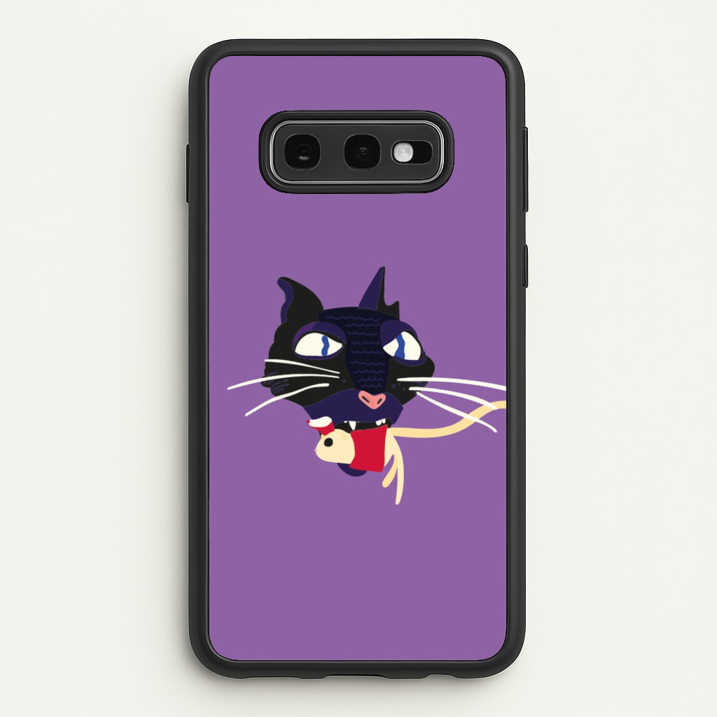 Mouse Eating  - Halloween Phone Case for Galaxy S10e