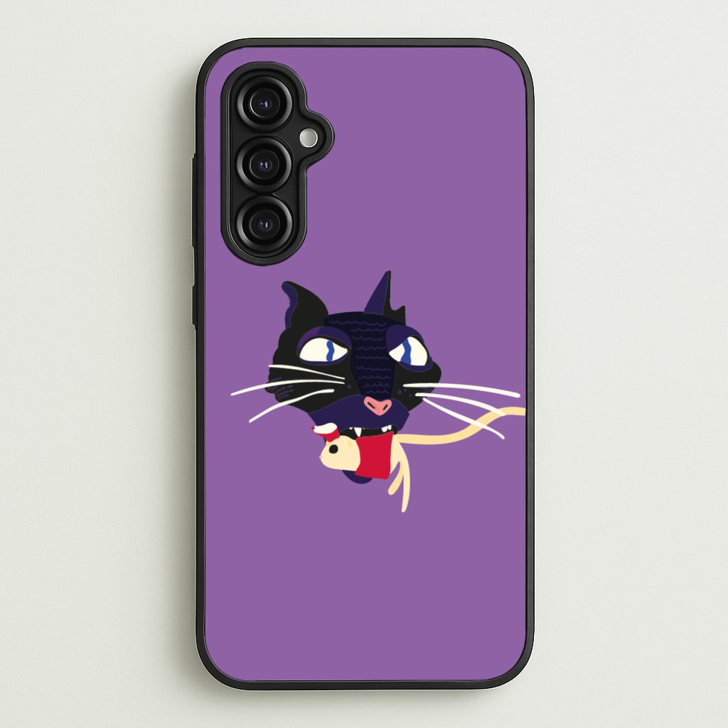 Mouse Eating  - Halloween Phone Case for Galaxy A14