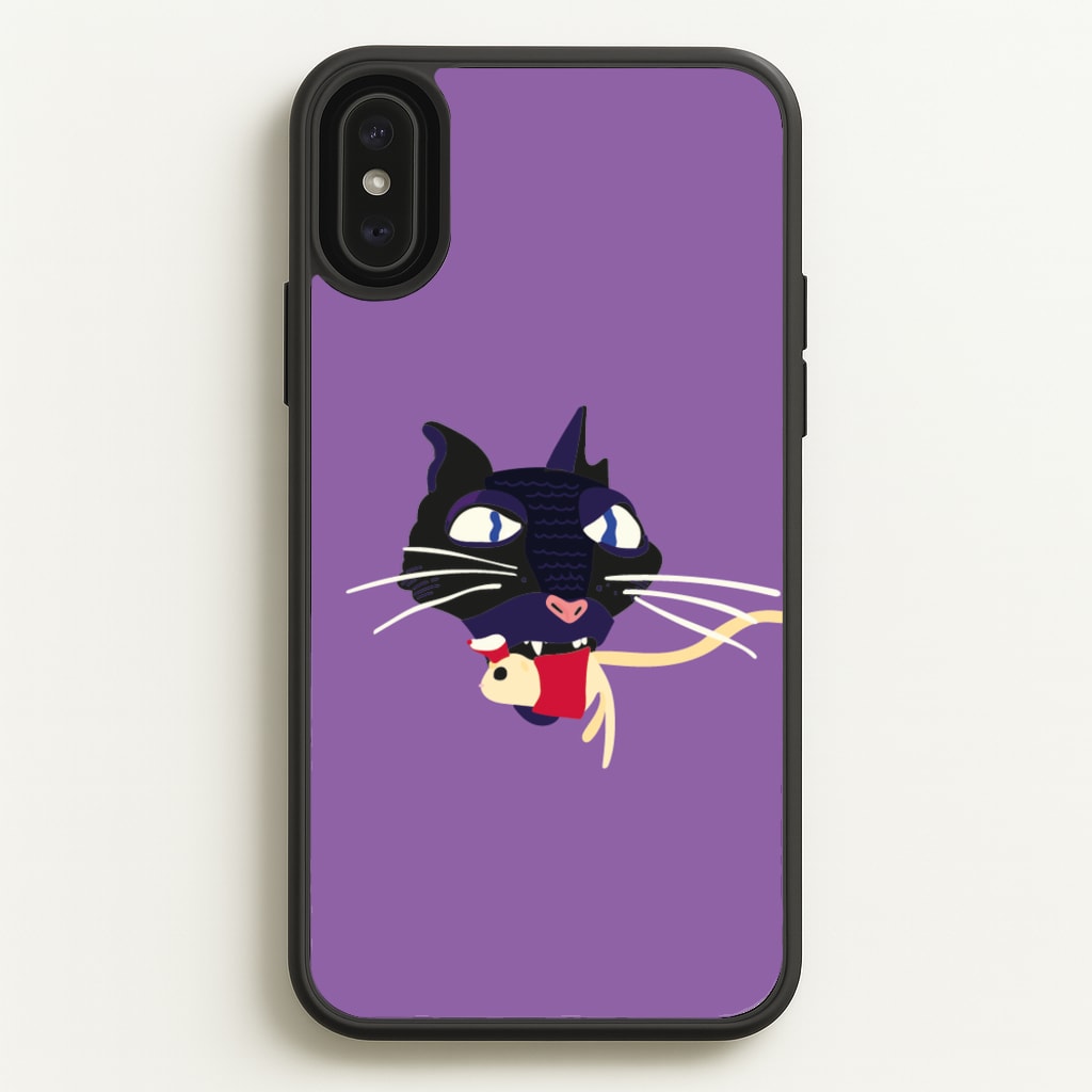 Mouse Eating  - Halloween Phone Case for iPhone XS Max