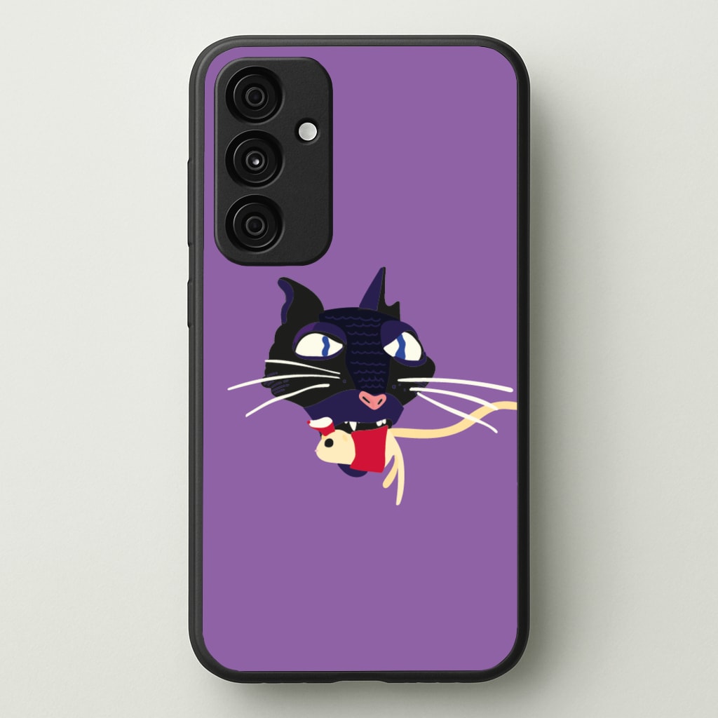 Mouse Eating  - Halloween Phone Case for Galaxy A55