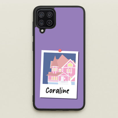 House  - Coraline Phone Case for Galaxy A12