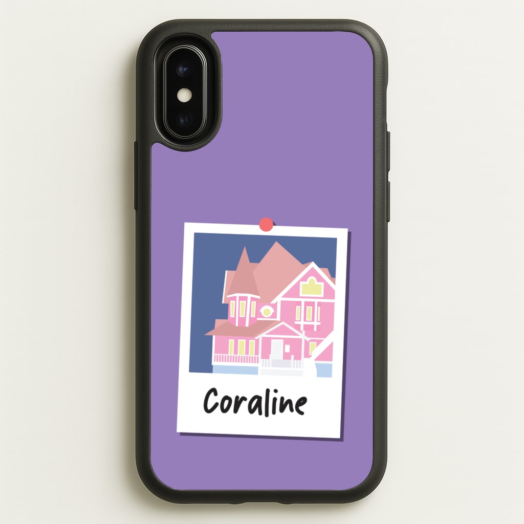 House  - Coraline Phone Case for iPhone X / XS