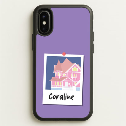 House  - Coraline Phone Case for iPhone X / XS