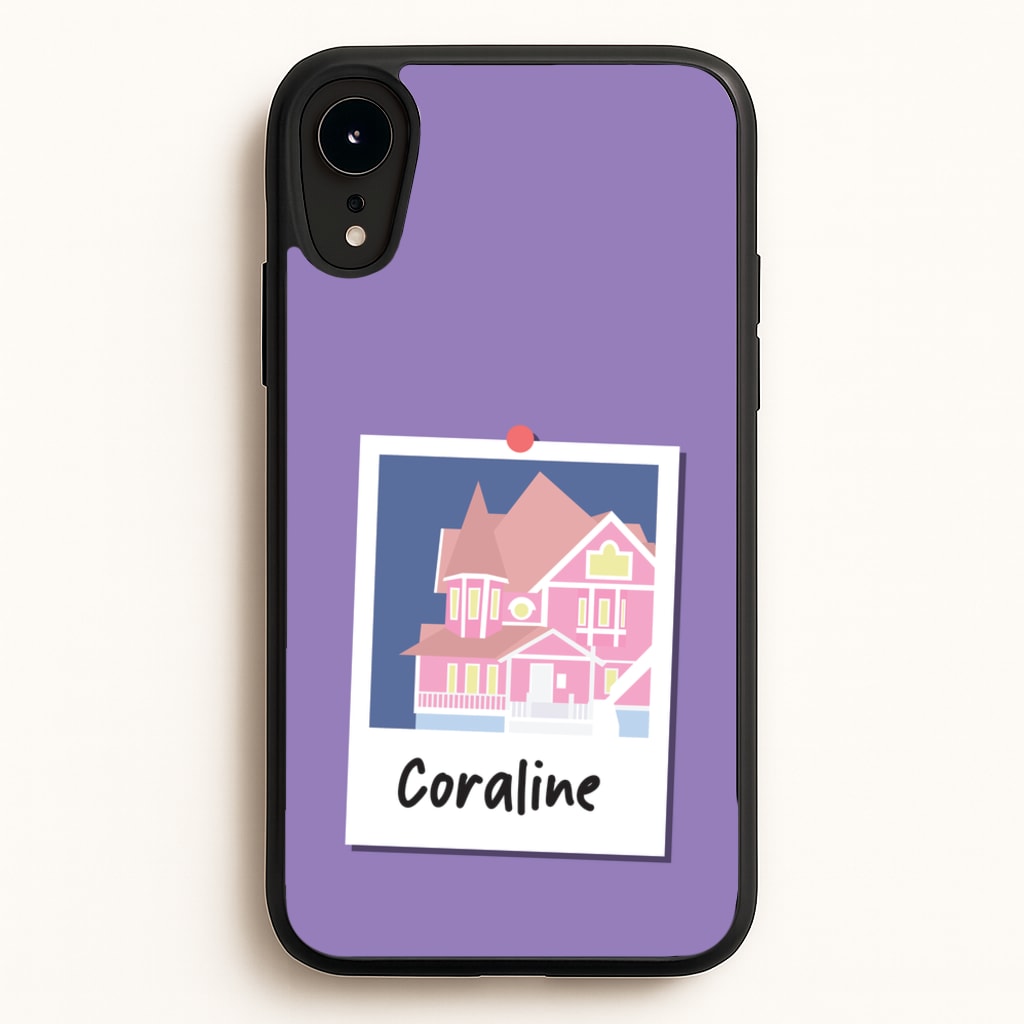 House  - Coraline Phone Case for iPhone XR