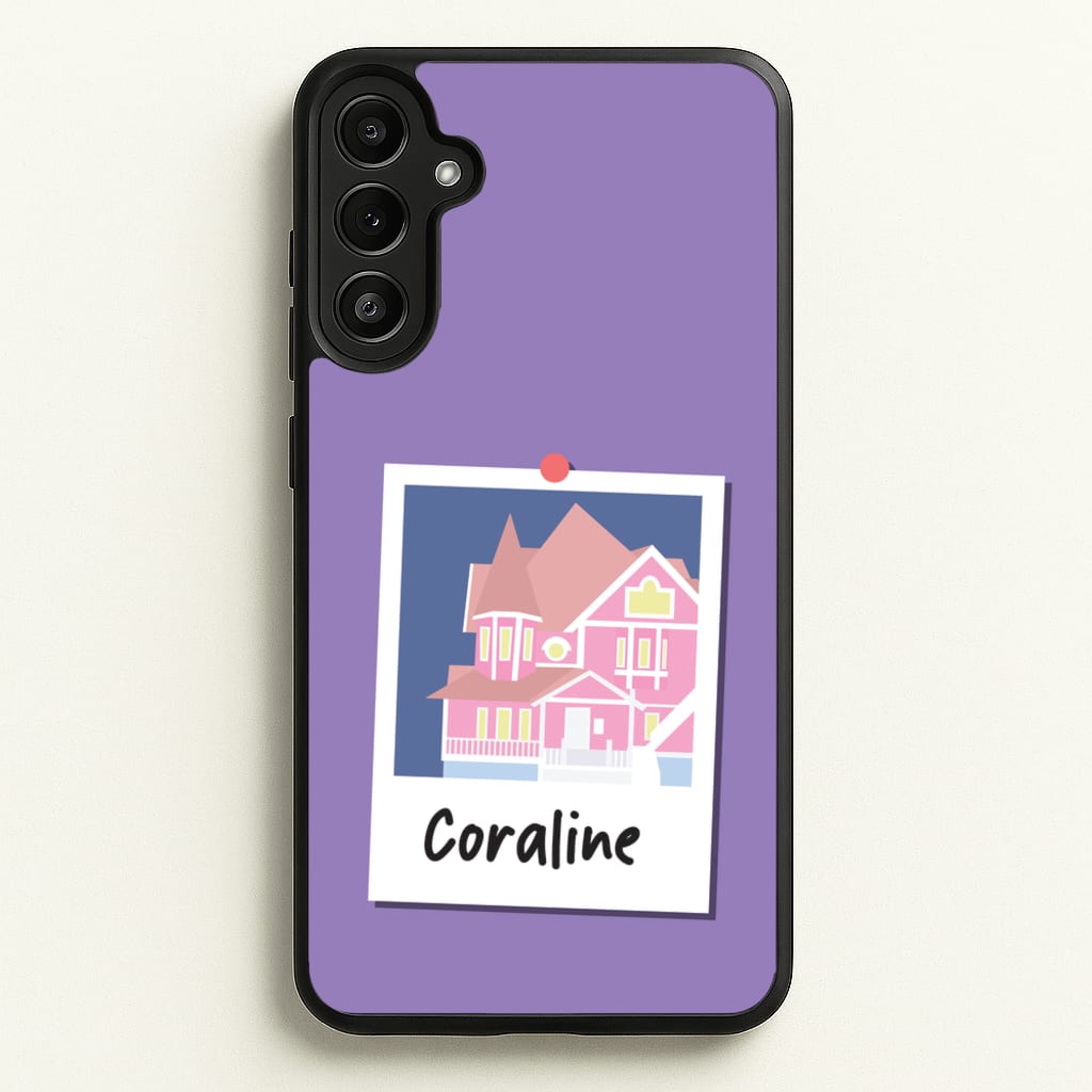 House  - Coraline Phone Case for Galaxy A34