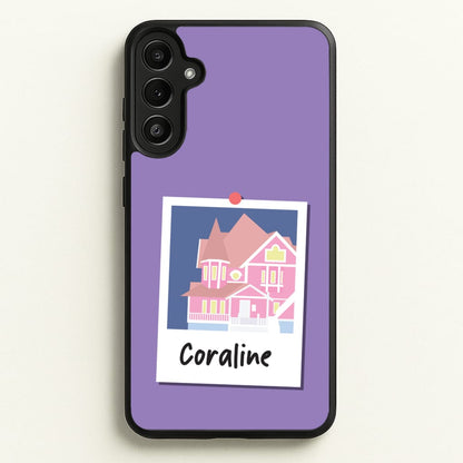House  - Coraline Phone Case for Galaxy A34