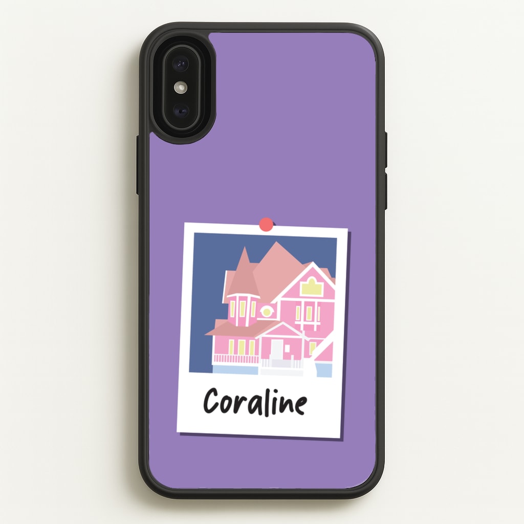 House  - Coraline Phone Case for iPhone XS Max